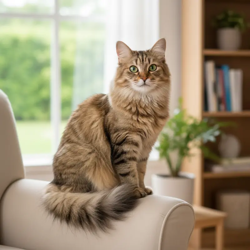 Asian Semi-longhair cat breed: characteristics and name ideas