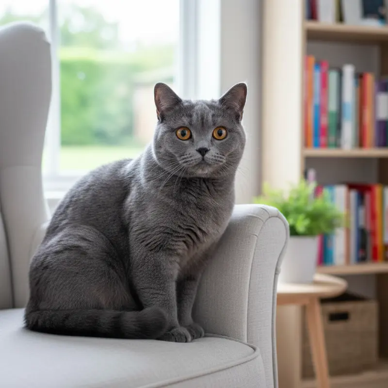 British Shorthair cat breed: characteristics and name ideas