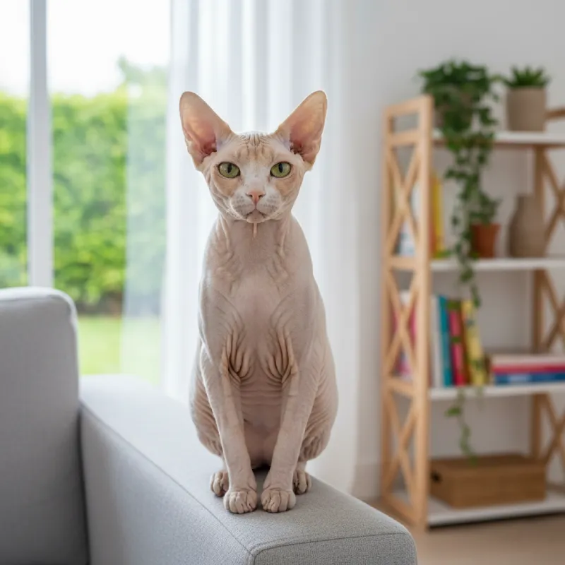 Donskoy cat breed: characteristics and name ideas