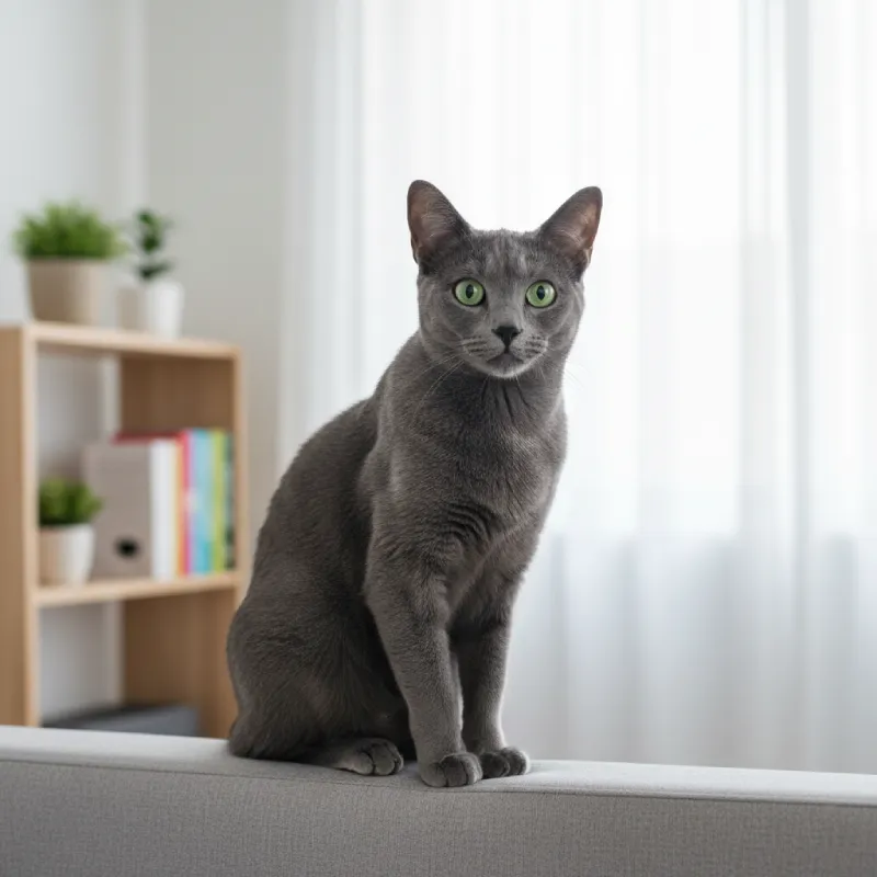 Korat cat breed: characteristics and name ideas