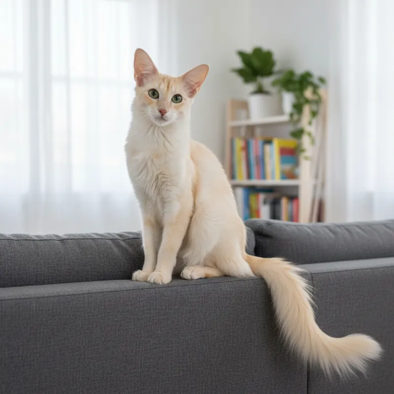 Oriental Longhair cat breed: characteristics and name ideas