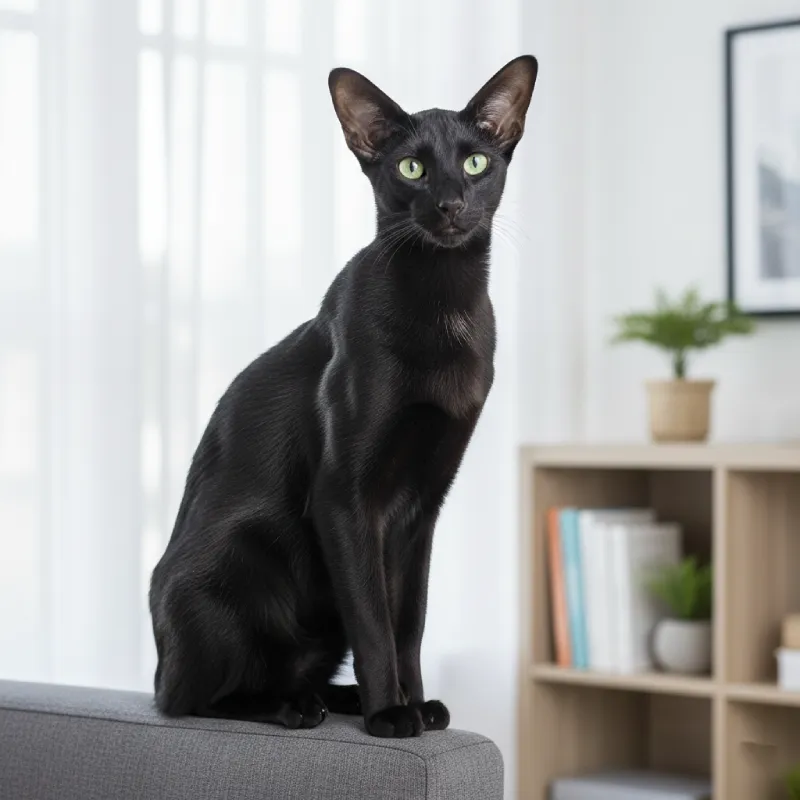 Oriental Shorthair cat breed: characteristics and name ideas