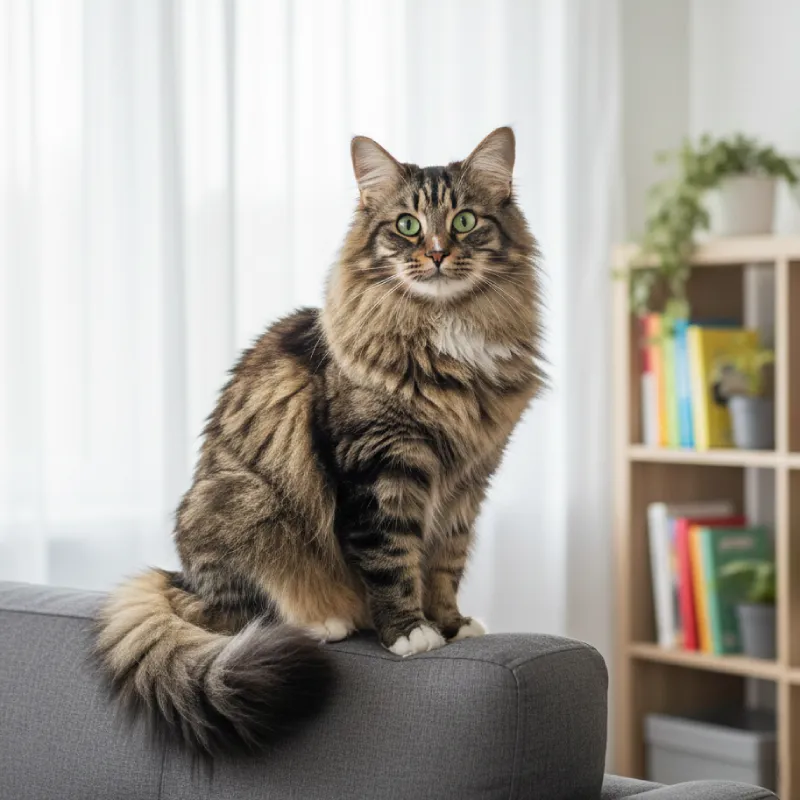 Siberian cat breed: characteristics and name ideas