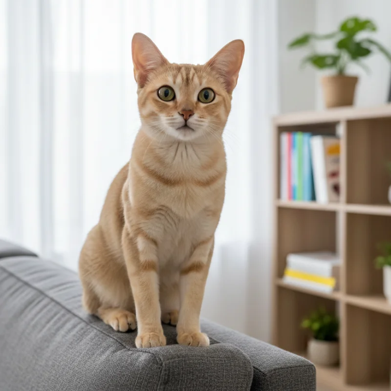 Singapura cat breed: characteristics and name ideas