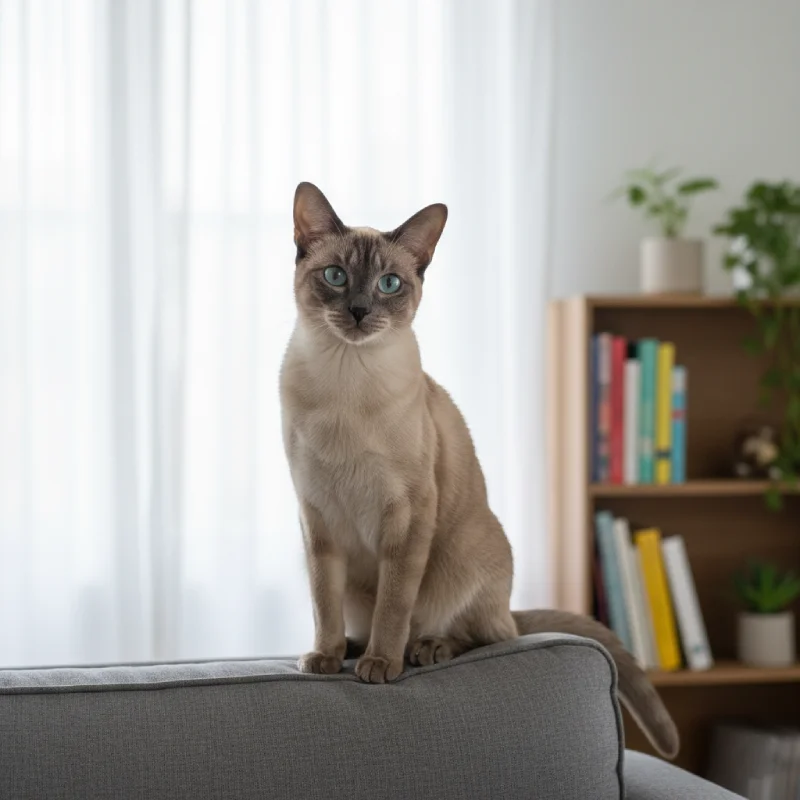 cat raça Tonquinês : características e ideias para nomes