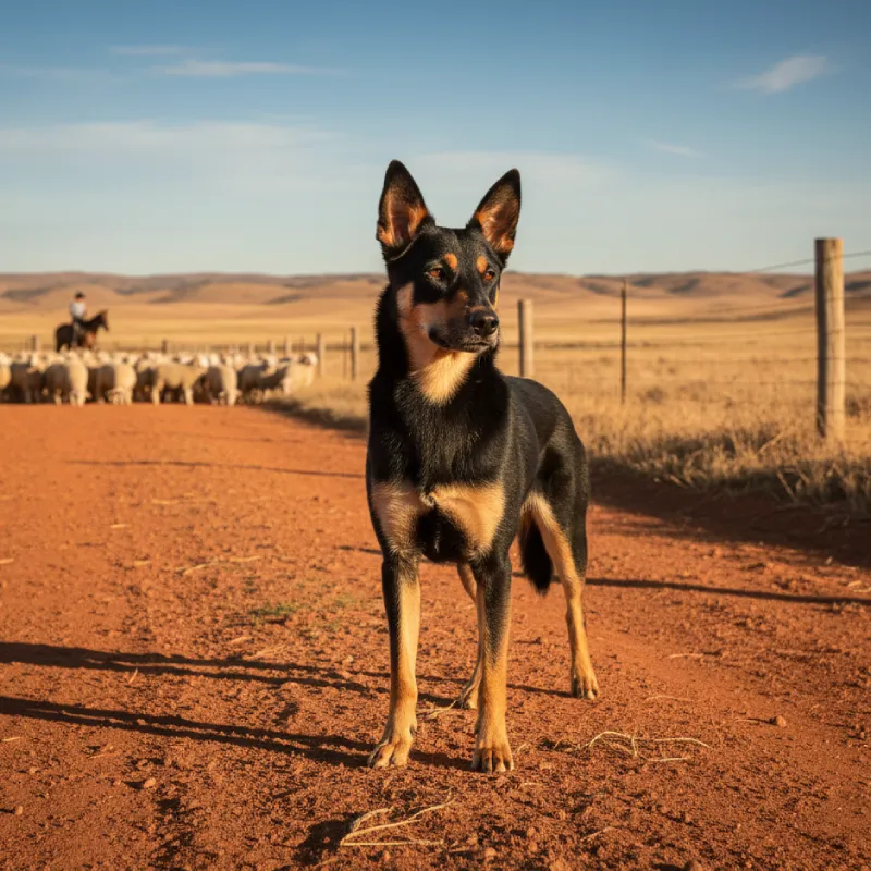  dog de raza Kelpie Australiano : características e ideas para nombres