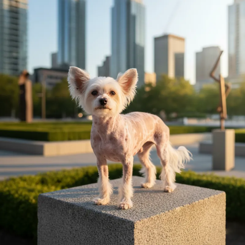 Chinese Crested dog breed: characteristics and name ideas