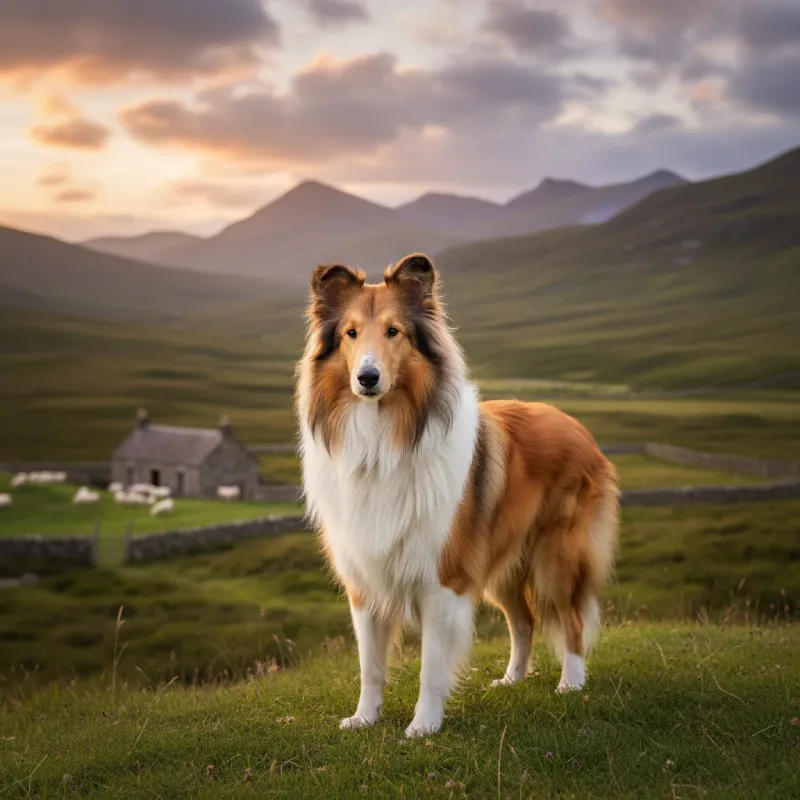 Collie Rough dog breed: characteristics and name ideas