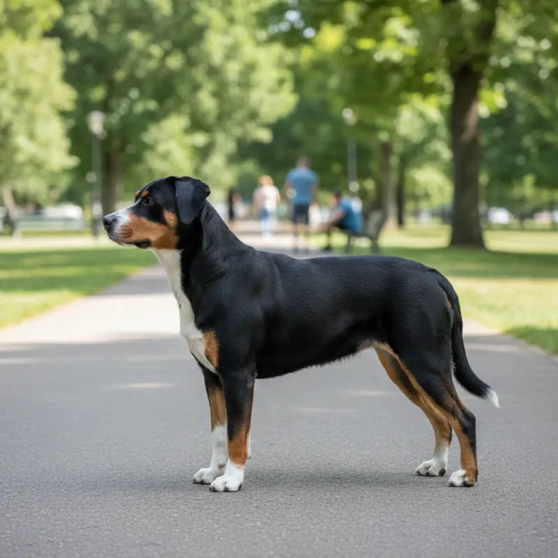  dog de raza Perro de Montaña Entlebucher : características e ideas para nombres