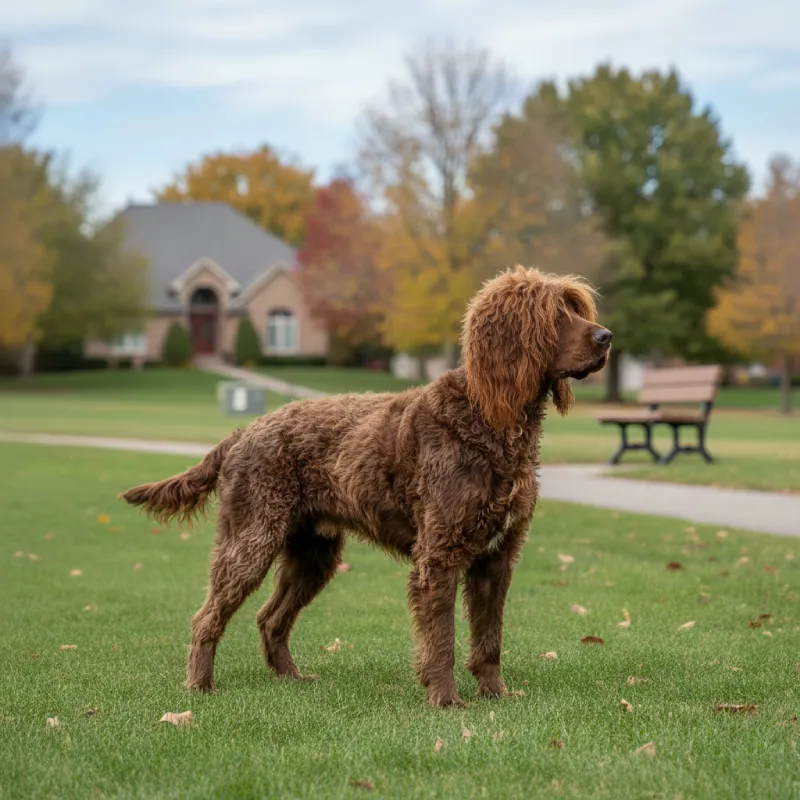 dog razza Water Spaniel Irlandese: caratteristiche e idee per il nome