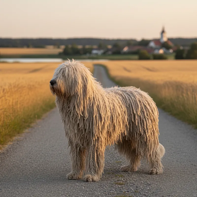  dog de raza Komondor : características e ideas para nombres
