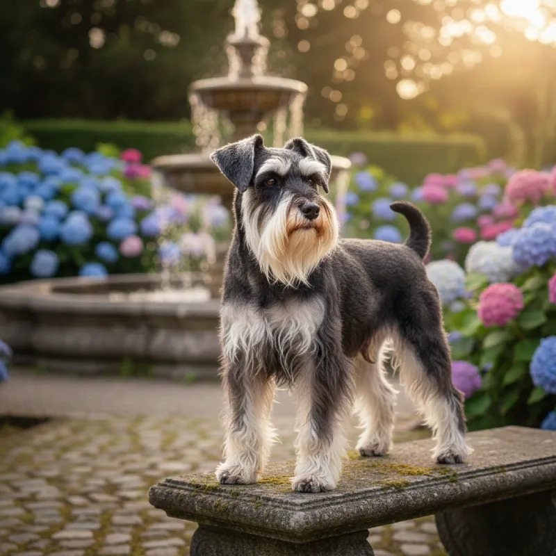 dog de raza Mini Schnauzer : características e ideas para nombres