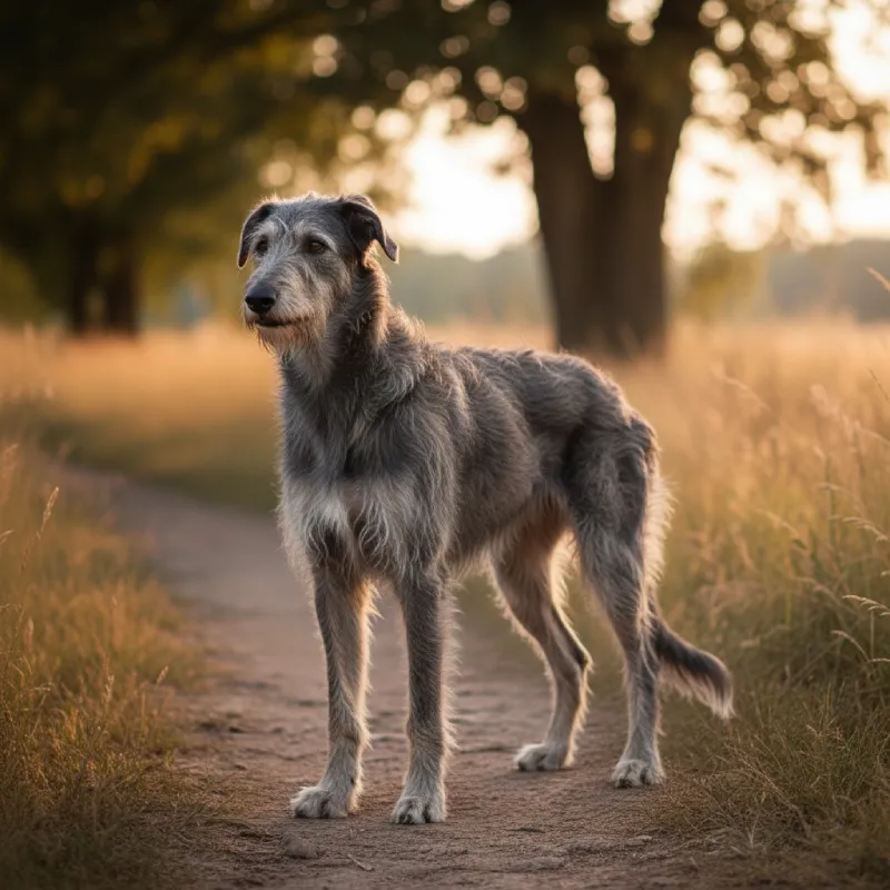  dog de raza Scottish Deerhound : características e ideas para nombres