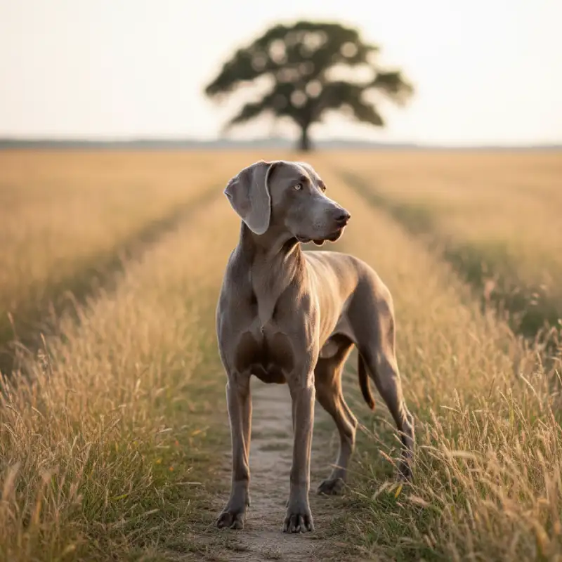 dog de raza Weimaraner : características e ideas para nombres