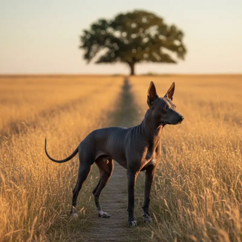 Xoloitzcuintli dog breed: characteristics and name ideas